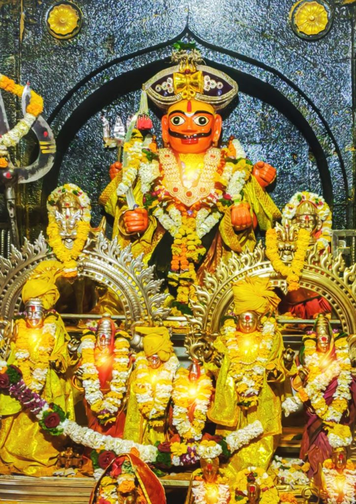 Shree Khandoba Devaru Photo Frame Digital Print Incredible Mission Mahaajana Group 01