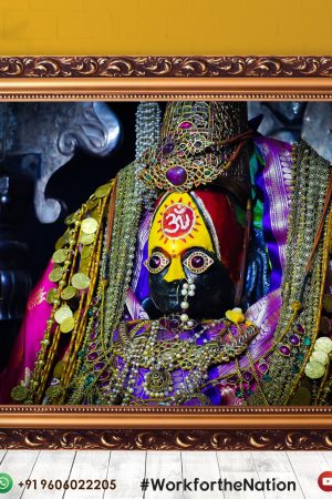 Shree Thulja Bhavani Amma Photo Frame Digital Print Incredible Mission Mahaajana Group
